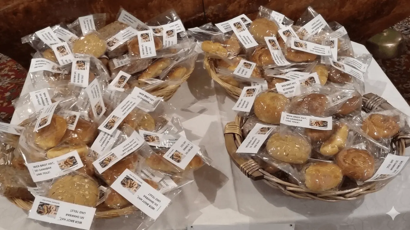 Wer Brot hat, sei dankbar und teile: Zwölfte Agatha-Brot-Aktion in Stift Zwettl