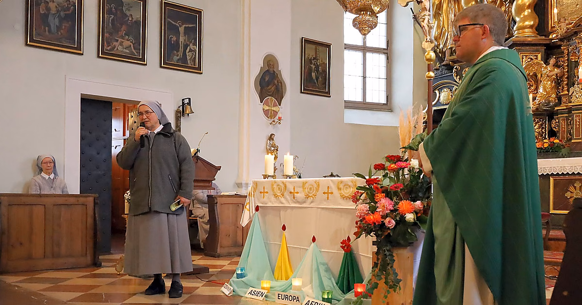 Weltmissionssonntag in der Pfarrkirche Bergheim
